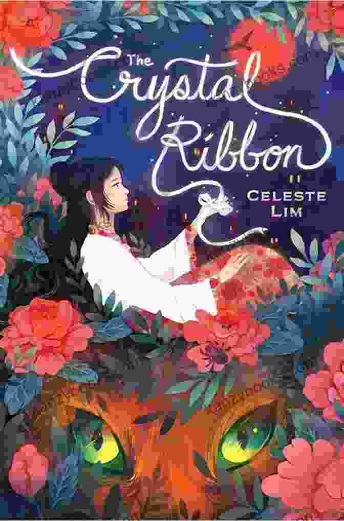The Crystal Ribbon Book Cover Featuring A Young Woman Holding A Glowing Crystal Ribbon Amidst A Mystical Forest The Crystal Ribbon SigMa Publishing