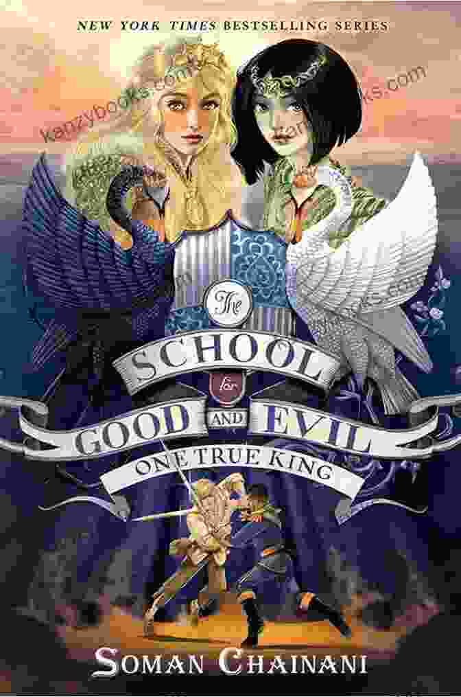 The School For Good And Evil Book Cover Featuring Sophie And Agatha The School For Good And Evil: The Complete 6 Collection