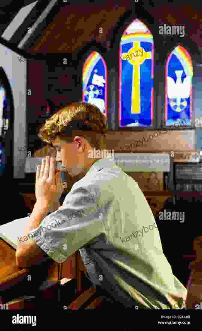 Thomas Craughwell As A Young Boy, Praying In A Humble Chapel Saints Preserved Thomas J Craughwell