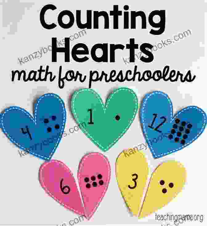 Toddler Counting Hearts On A Valentine's Day Themed Background Let S Count Valentine : Valentine S Day Number Counting For Toddlers Valentine S/Birthday Gift For Toddlers