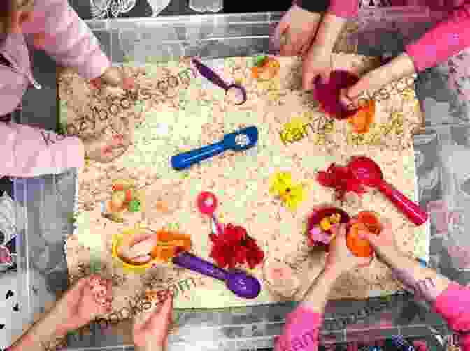 Toddler Exploring A Sensory Bin Filled With Colorful Toys And Materials Awesome Activities For Toddlers: Fun Activities To Do With Toddlers: Fun Activities For Kids