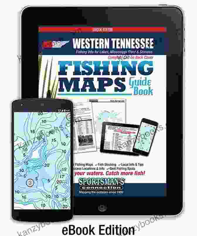 Western Tennessee Fishing Map Guide Cover Western Tennessee Fishing Map Guide