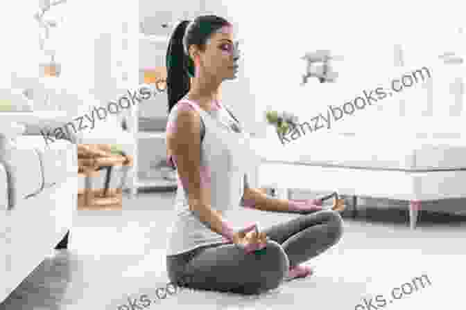 Woman Practicing Meditation Yoga Journal (Dieting And Healthy Living)