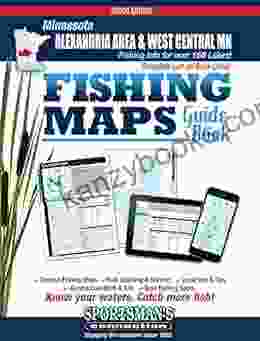 Alexandria Area West Central Minnesota Fishing Map Guide