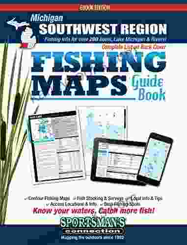 Michigan Southwest Region Fishing Map Guide