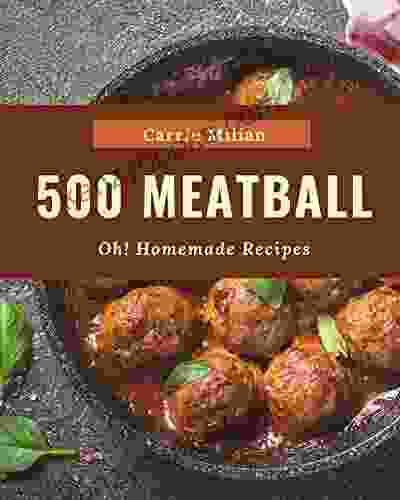 Oh 500 Homemade Meatball Recipes: I Love Homemade Meatball Cookbook