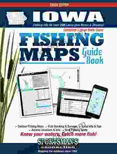 Iowa Fishing Map Guide Sportsman S Connection