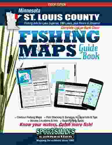 Minnesota St Louis County Fishing Map Guide