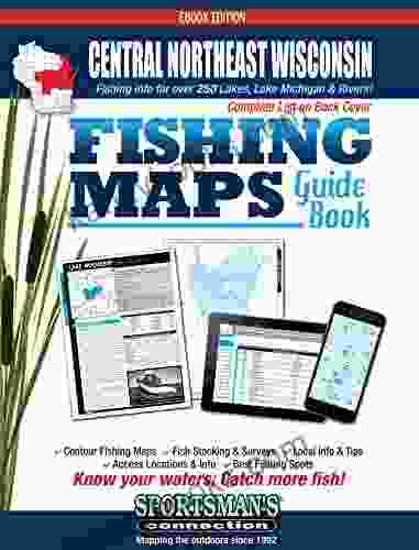 Central Northeast Wisconsin Fishing Map Guide